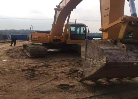 Construction 1.2M3 Hyundai 220-5 Used Crawler Excavator