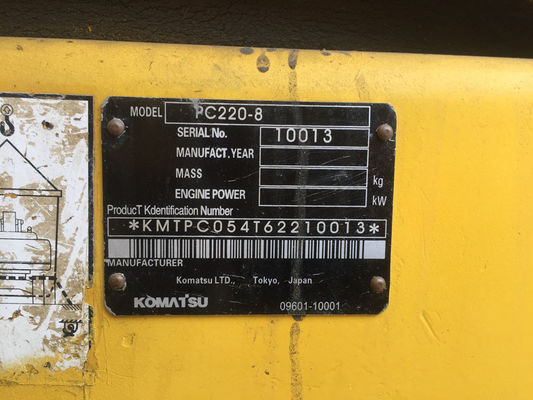 Used Komatsu PC220-8 Excavator Construction Equipment CE Approval