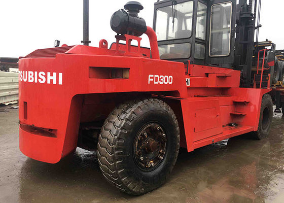 Υψηλή επίδοση μηχανών diesel Forklifts Mitsubishi FD300 από δεύτερο χέρι 30 τόνου
